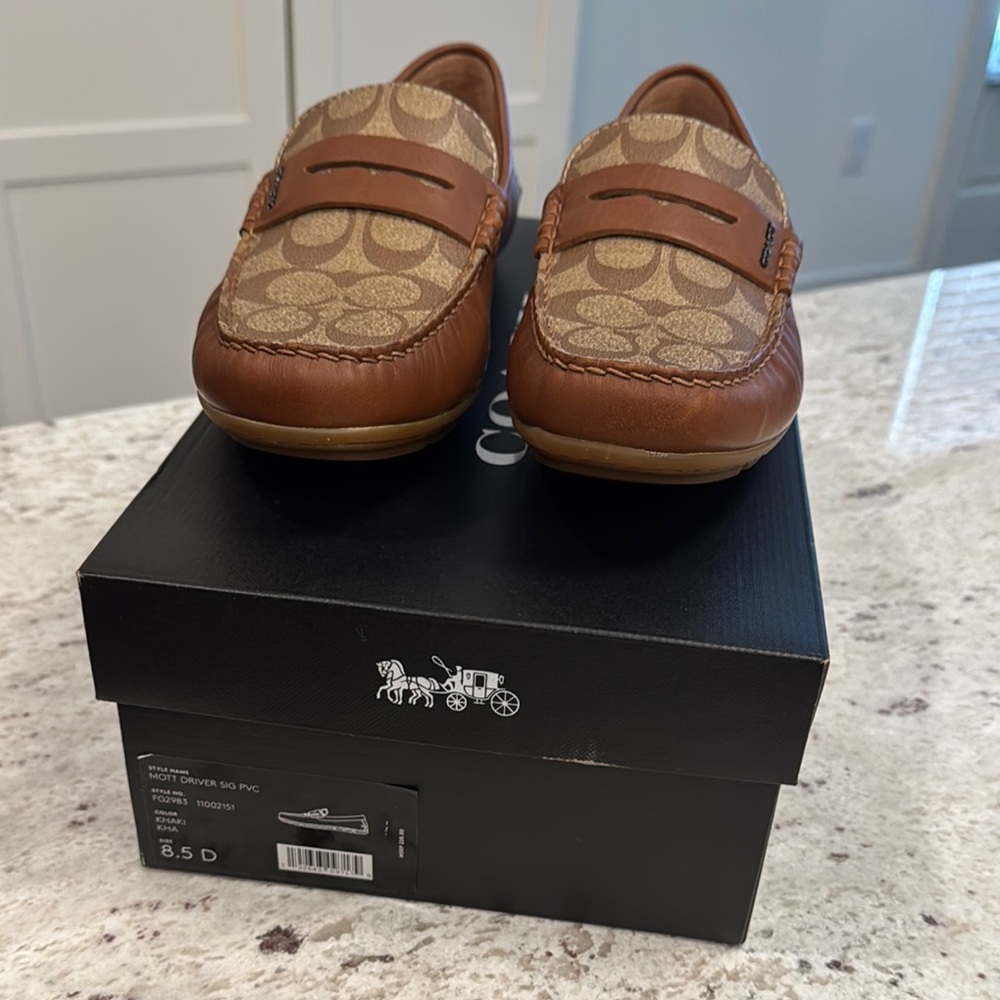 Coach Men's Brown Loafers